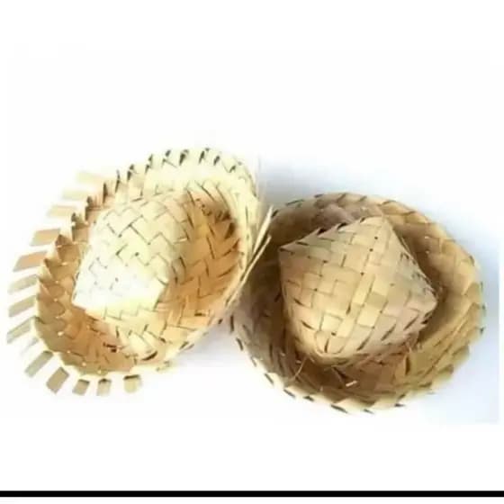 20 mini chapéu de palha pra doce festa junina arraial