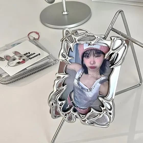 Suporte para Cartão de Foto KPOP, Moldura de Foto, Acrílico, Álbum VTSG