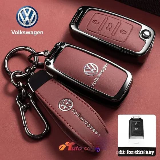 Carcaça de Chave Remota para Volkswagen POLO/Amarok/Gol Voyage/FOX/Jetta/Fusca Spacefox/Tiguan/SAVEIRO/CROSS Meriva Case