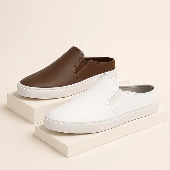 Kit 2 Tênis Casual Mule Masculino Antiderrapante Moderno - Promoção Envio