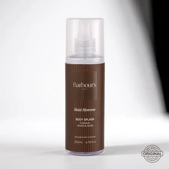 Body Splash Masculino Bold Homme Desodorante Barbour's 200ml
