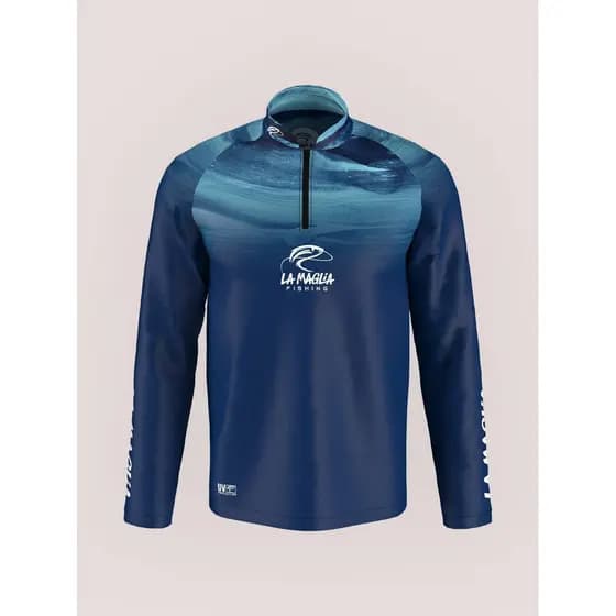 CAMISA DE PESCA MASCULINA BLUE MARBLE