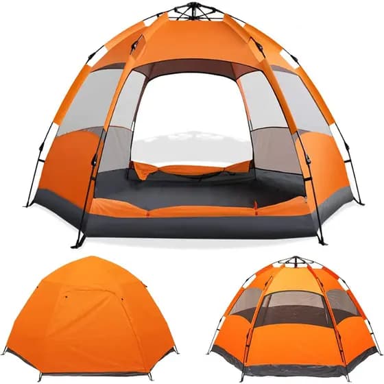 Sotiay Barraca Camping 5-8 Lugares Impermeável 3000mm Grande Ventilada 270x270x150cm