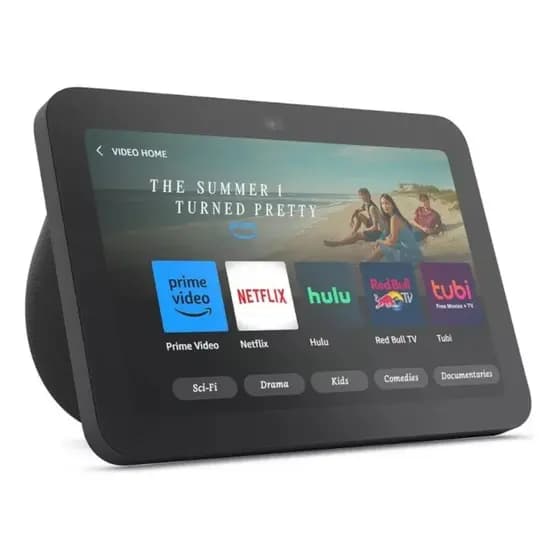 NOVA ALEXA AMAZON ECHO SHOW 8 TERCEIRA GERAÇÃO ORIGINAL AMAZON COM NOTA E GARANTIA BI VOLT PORTUGUES