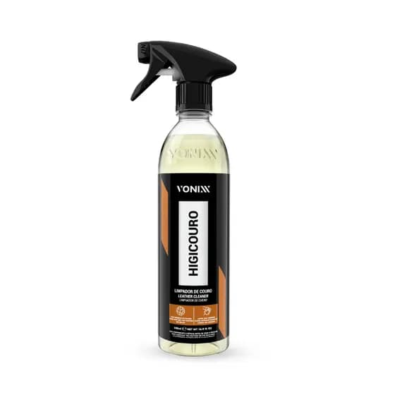 Higicouro 500ml Vonixx Limpador e Higienizador de Bancos de Couro Automotivo