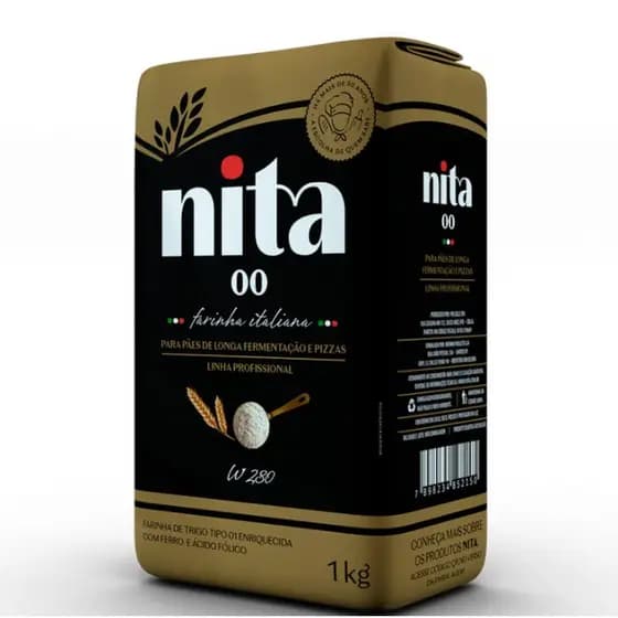 Farinha de Trigo Italiana 00 Nita 1kg