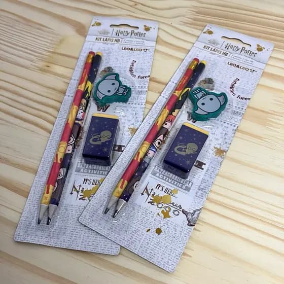 kit lapis harry potter/ escolar