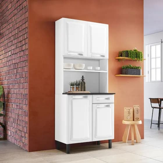 Kit Cozinha Compacta Completa Ideal para Pequenos Espaços