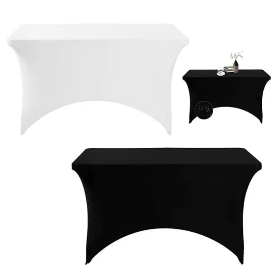 Toalha Capa De Mesa Dobravel De 1,22m Spandex Evento Festa