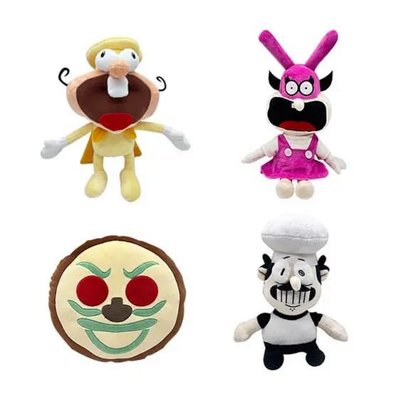 Novo produto Pizza Tower Peppino Plush Pizza Torre Boneca de pelúcia Boneca de pelúcia