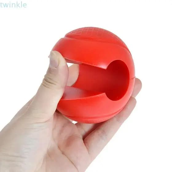TWINKLE 1 Par De Bola De Aperto De Barra , Reduz A Pressão Da Palma , Haltere De Silicone Grosso , Dedicado