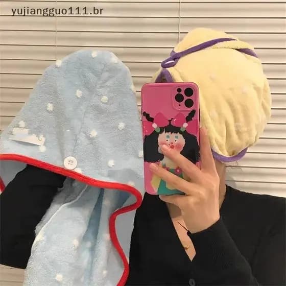 # Novo Touca De Cabelo Seco De Lã Coral Para Cachorro Bordado , Lenço De Banho Macio E Absorvente , Toalha De Secagem Rá