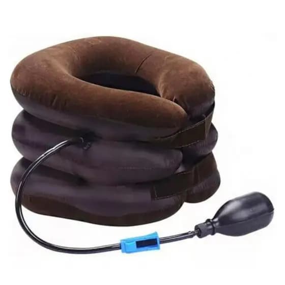 COLAR TRAVESSEIRO ALMOFADA PARA ALÍVIO PESCOÇO CERVICAL INFLAVEL