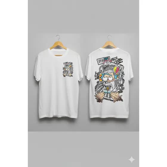 Camisa Camiseta Blusa Estampada Pisicolic Algodão Qualidade MP 01