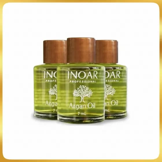 Kit Óleo Inoar Argan Oil 7ml