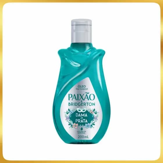 Paixão & Bridgerton Óleo Corporal Dama De Prata 200ml