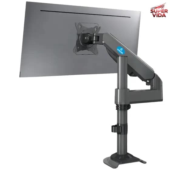 Suporte para Monitor Onistek ON-F95 17-27" Pistão a Gás VESA 75/100 2-9kg para Home Office e Jogos