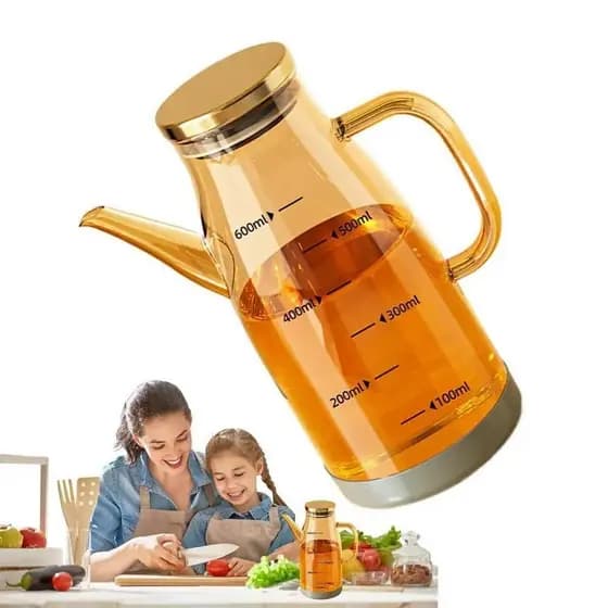 Garrafa de Óleo de Cozinha SUNDANCE, Dispensador de Azeite de Grande Capacidade Sem Gotejamento, À Prova de Vazamentos
