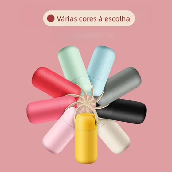 Mini Garrafa Térmica 150ml SUS316 Anti Vazamento Portátil