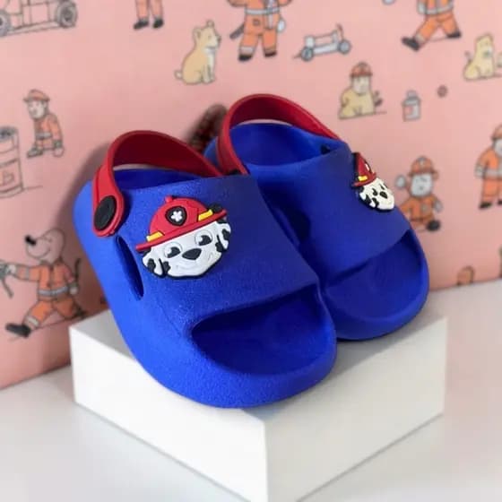 Sandália Chinelo Nuvem Infantil Personagens Canina/Cachorros