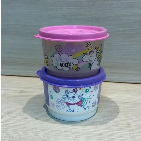 TUPPERWARE POTINHO 140 ml - DIVERSAS CORES E ESTAMPAS