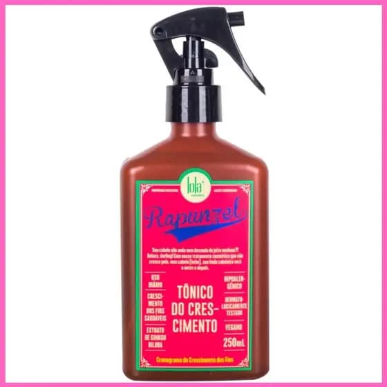 Rapunzel Tônico Capilar Lola Cosmetics 250ml