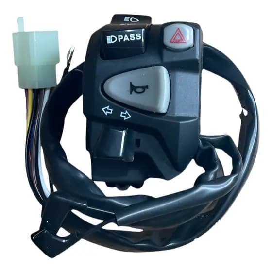 Punho Chave Luz Fan 150 Titan 150 2004 2013 Fan 125 2009 2013 Pisca Alerta Lampejo Cb 650 Nc 750