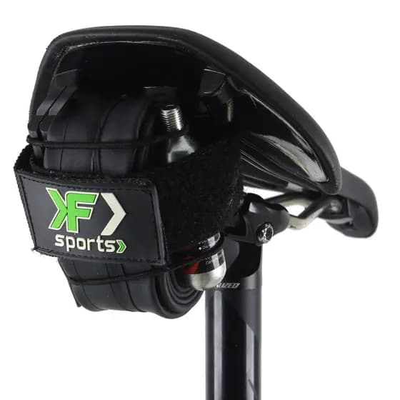 Fita Wrap Para Bike F Sports Para Carregar Kit Reparo Verde
