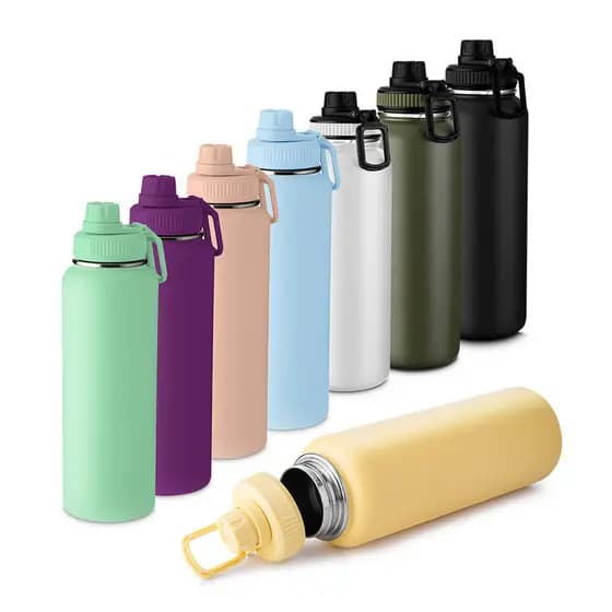 Garrafa Térmica com Alça e Bico 1,2L – Garrafa de Água - Academia - Bebida na Temperatura Perfeita!