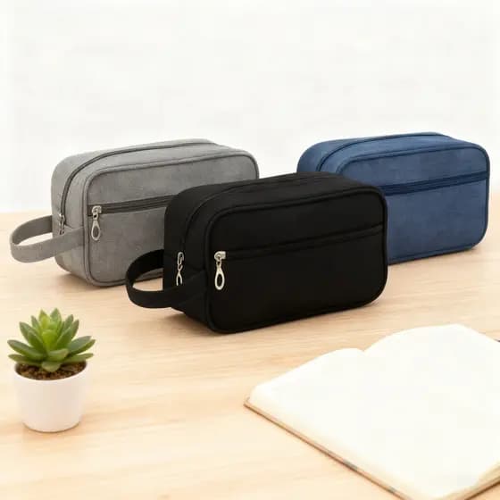 Necessaire Masculina Bolsa Organizadora Viagem Estojo Grande capaciade
