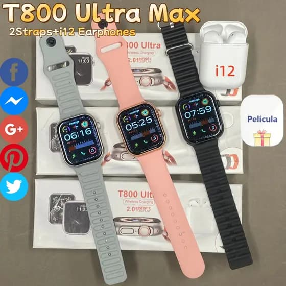 Smartwatch T500 Reminder Message Heart Rate Monitor Sports Activity Tacker Ios and Android