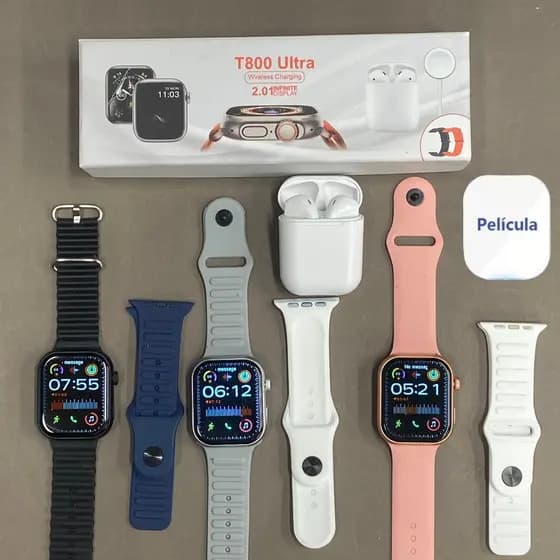 Smartwatch T20 Ultra2 Reminder Message Heart Rate Monitor Sports Activity Tacker Ios and Android/T800 Ultra Max