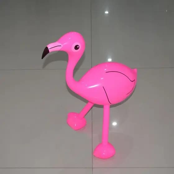 Crianças infláveis Flamingo brinquedos festa de ação de graças feriado boneca inflável brinquedos