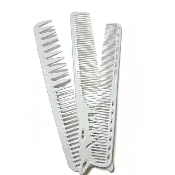 Pente de barbeiro estilista de cabelo dedicado pente de corte de cabelo masculino dragagem salão de beleza cabelo longo