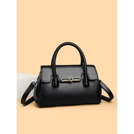 Textura de couro genuíno senhoras mensageiro bolsa 2025 novo estilo atmosfera enviar mãe moda bolsa feminina de meia-ida