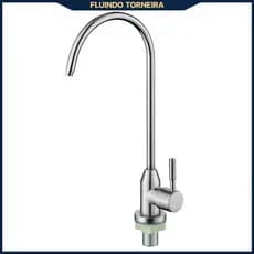 Torneira Específica para Purificador de Água - Aço Inox 304, para Cozinha e Água Potável