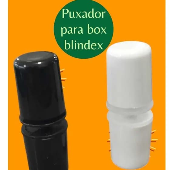 PUXADOR PARA BOX DE VIDRO BLINDEX OU JANELA DE VIDRO, 1 UNIDADE