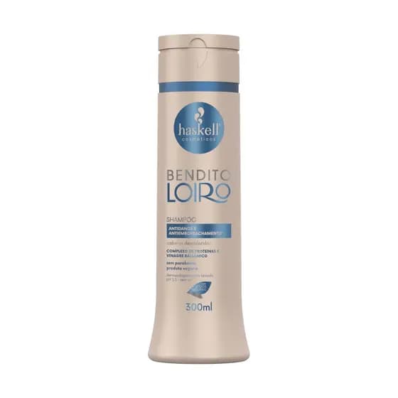 Shampoo Bendito Loiro 300ml Haskell