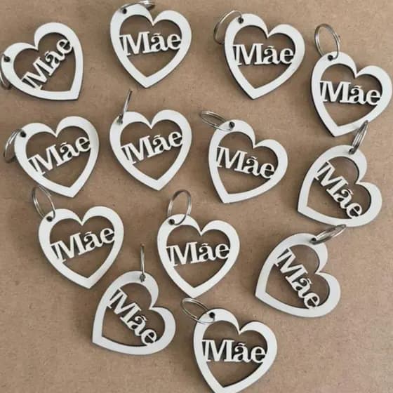 Chaveiro Dia das Mães Mdf 3mm de Alta Qualidade