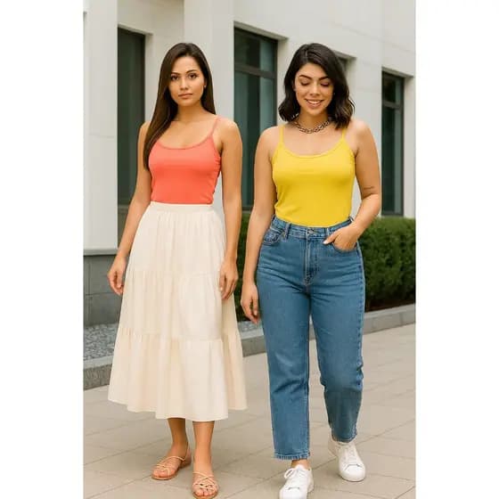 KIT COM 3 blusa Regata Alcinha Em Malha Suede Cores aleatórios