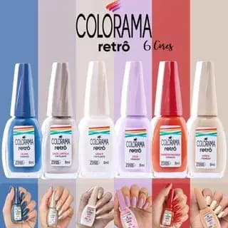 Esmalte Coleção Colorama Cremoso Retrô Lançamento (Escolha o seu)