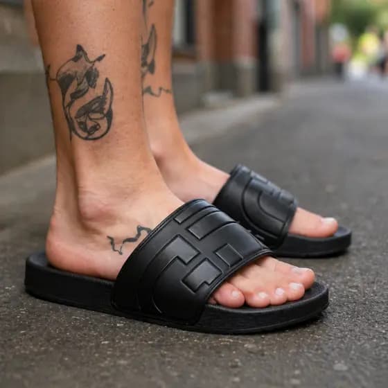 Chinelo Slide Masculino Casual Leve Confortável Dia a Dia