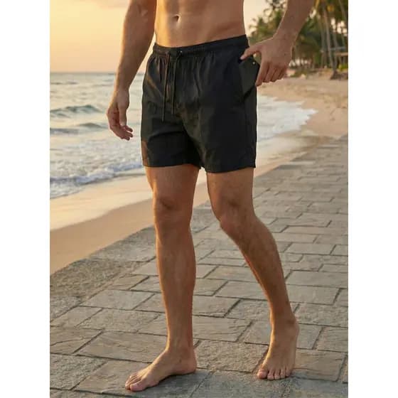 Shorts Masculino Tactel Confortável Esportivo Casual Leve Secagem Rápida
