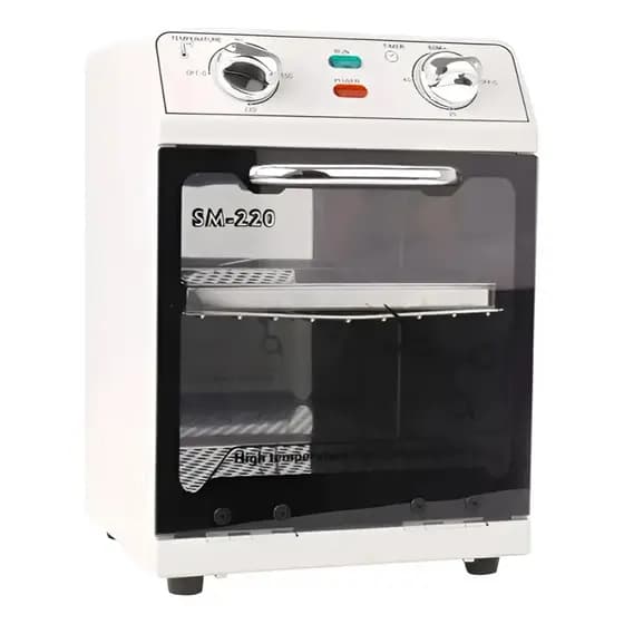 Estufa Esterilizadora Sm-220 Manicure Odontologia Podologia Forno Branca 220v 8L