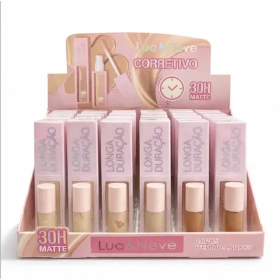 Corretivo Longa Duração 30h Matte - Lua e Neve 9,5 ML