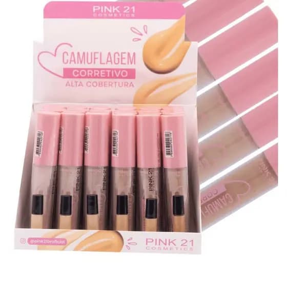 Corretivo Camuflagem - Alta cobertura Soft Matte - Pink 21 8g