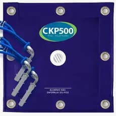 Capa PEAD CKP500 Para Piscina 4x7,5 M + Kit De Fixação Proteção Contra Sujeira Alta Durabilidade