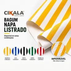 Bagum Napa Listrado Larg. 1.40X01 Metros