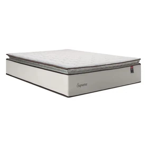 Colchão de Molas Ensacadas Pillow Top Supreme Lux Casal 138cm