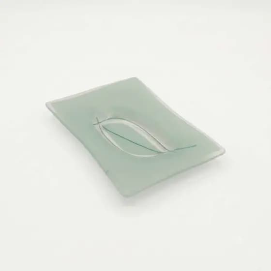 Mini Saladeira Fruteira Petisqueira de Vidro 12,5cmx16cm Erva-doce Decorglass Molheira Fingerfood